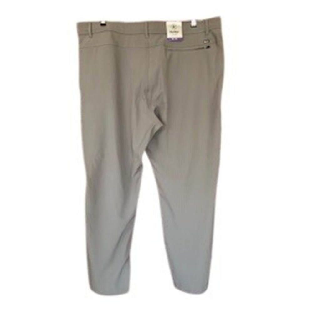 Hurley Mens Pants 1840546 Performance Stretch Gray Casual Work Coach‎ Golf 40x32